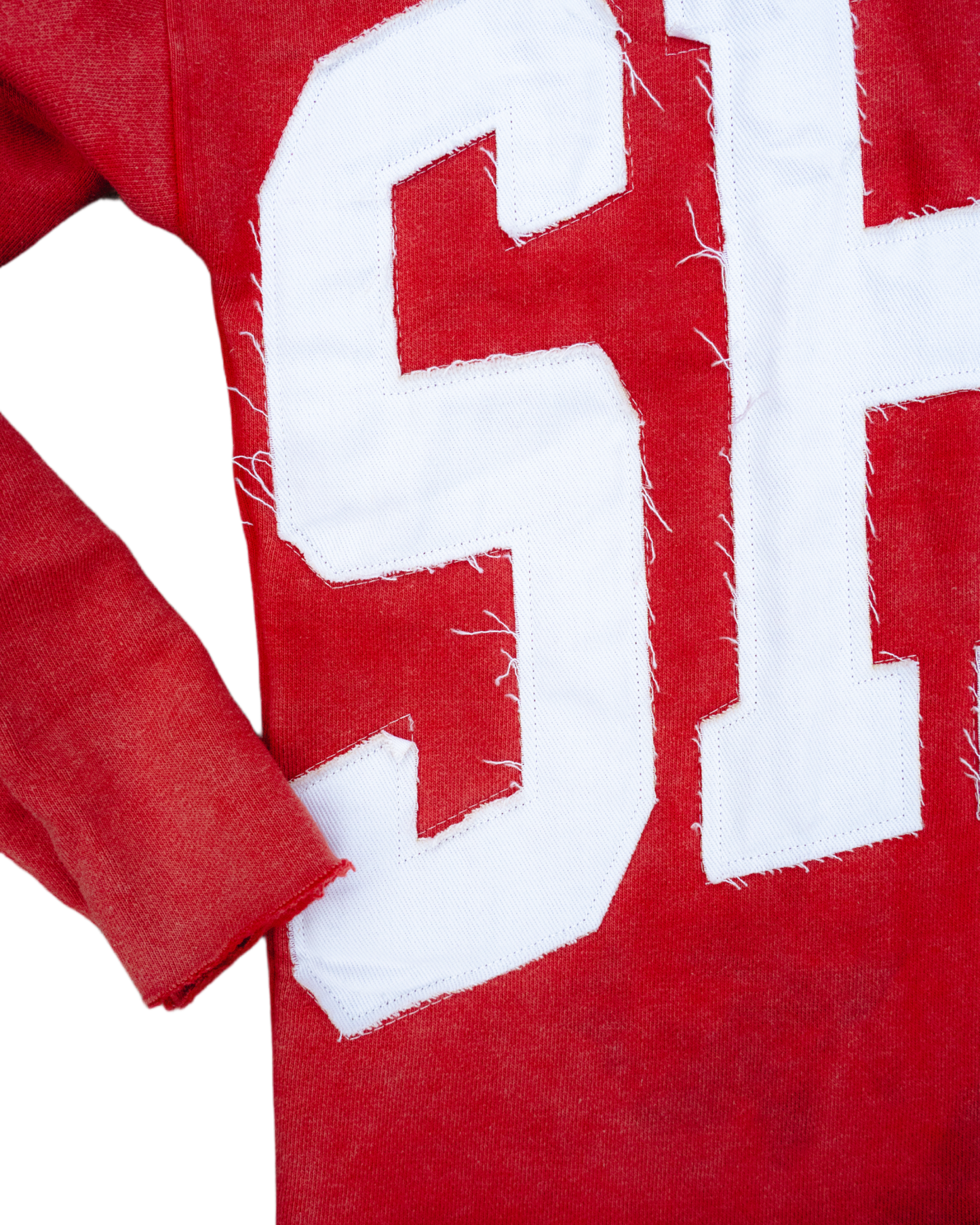 ( Distressed Oversize Shug Hoodie