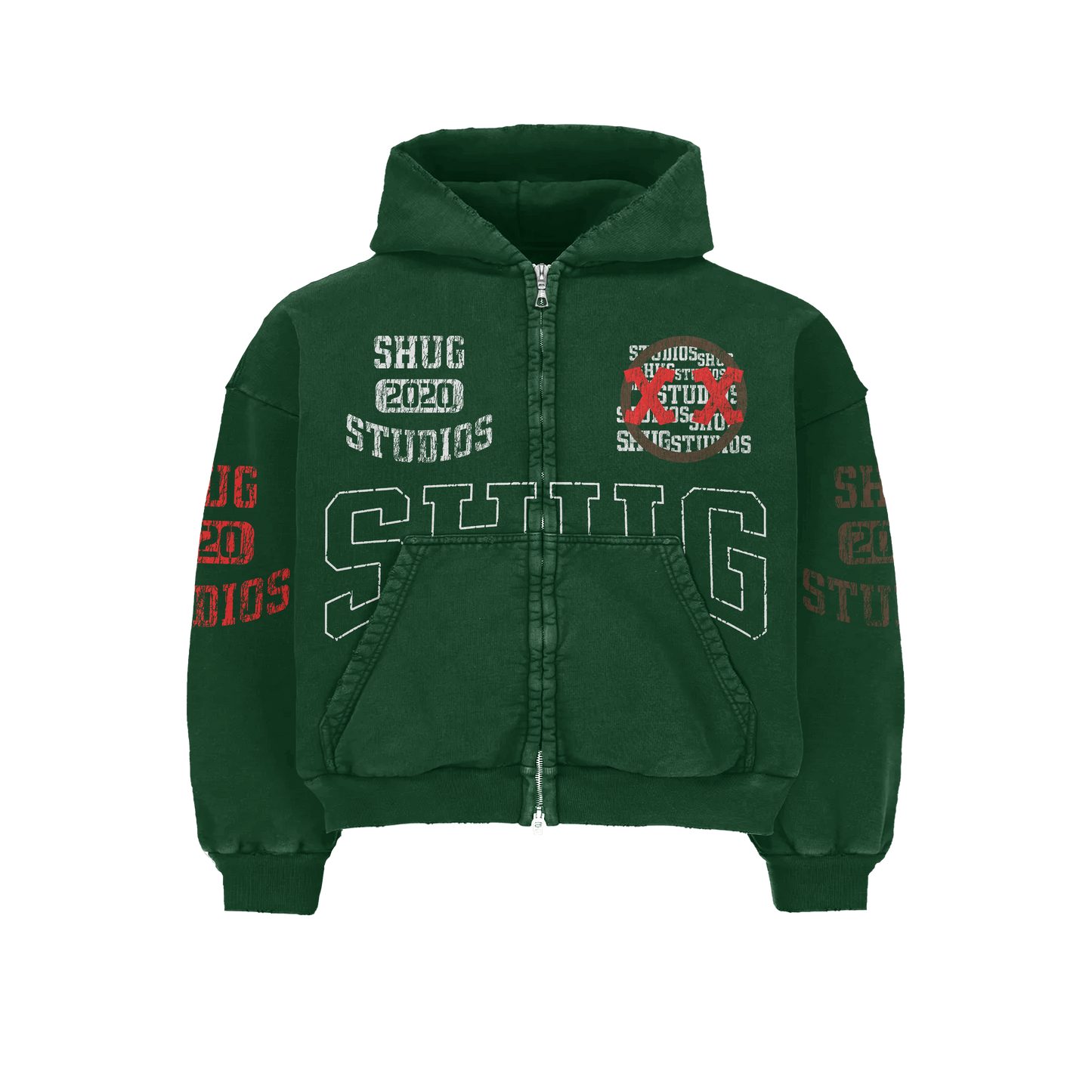 ( Distressed Hoodie “See You At The Top”