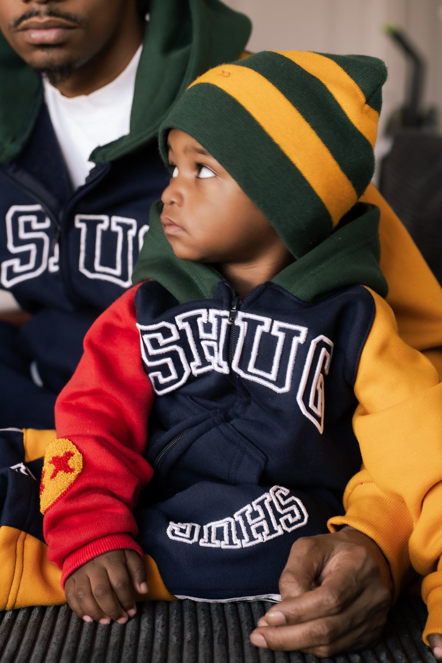 ( Color Block Hoodie Kids