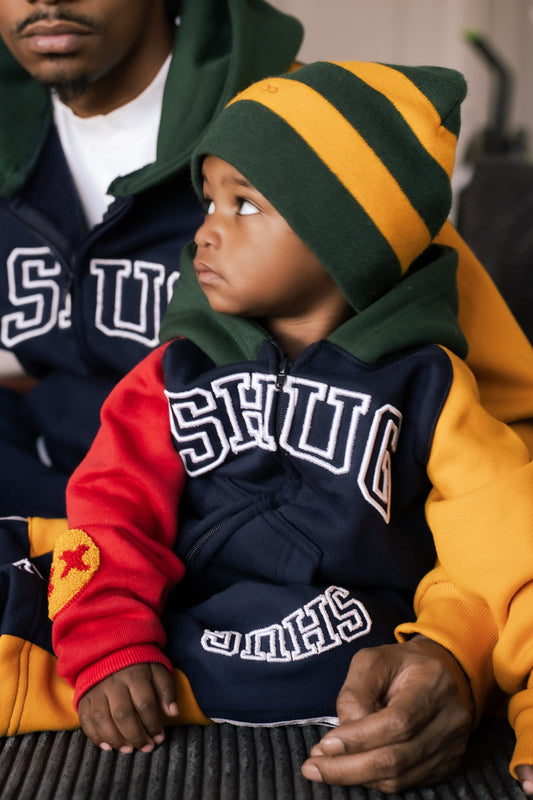 ( Color Block Hoodie Kids