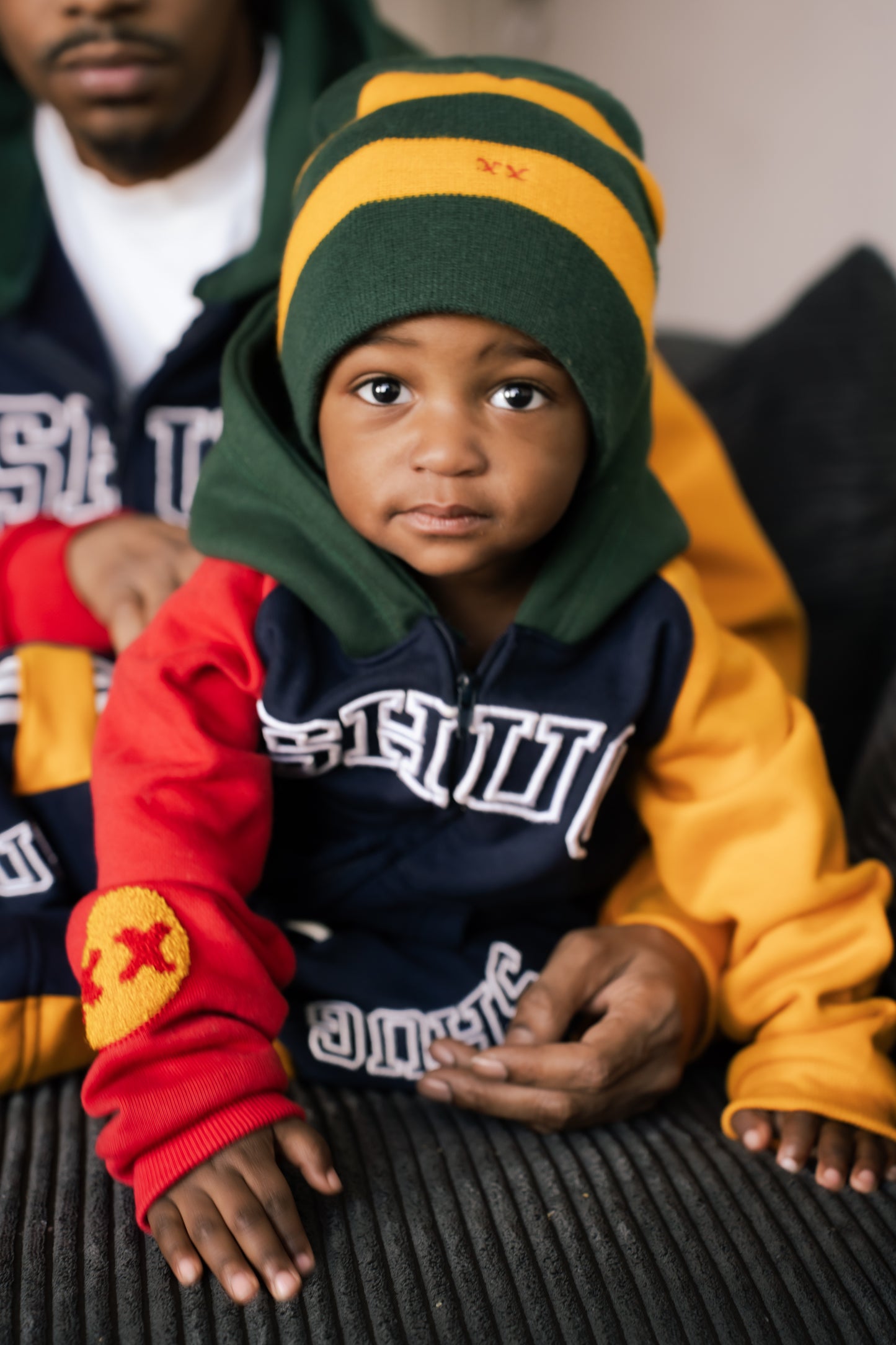 ( Color Block Hoodie Kids